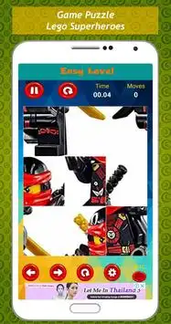 Lego Super Heroes Puzzle Game Screen Shot 4