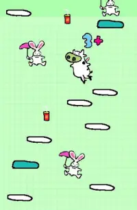 Doodle Jumping Cow 2 Screen Shot 1