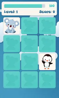 Animals memory game for kids Screen Shot 2