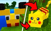 Mod Pikachu & Eevee - Pixelmon for Minecraft PE Screen Shot 0