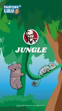 Painting Lulu Jungle KFC Screen Shot 0