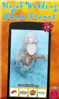 Hijab Wedding Photo Frames Screen Shot 2