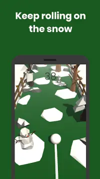 Snowball Runner Screen Shot 0