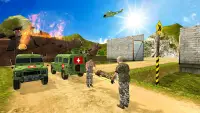 Military Ambulance Simulator: Army Rescue Bus 2021 Screen Shot 3
