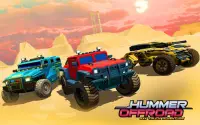 Offroad Hummer Stunt Tracks: Racing Games 2019 Screen Shot 1