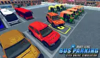 multi nivel autobús estacionamiento simulador Screen Shot 3