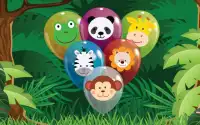 Animal Balloon Pop for Babies Screen Shot 0