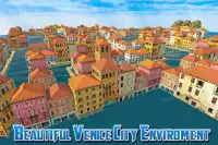 Água flutuante: Táxi Condução Venice City 2018 Screen Shot 14