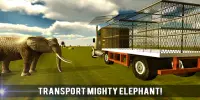 الحيوانات البرية النقل قطار 3D Screen Shot 3