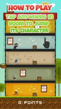 House Jump Obstacle Jumping Screen Shot 0