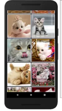 Cat puzzles Jigsaw , Slide ,2048 Puzzle Free Games Screen Shot 3