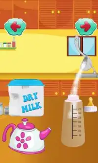 नवजात बच्चे खेल को दूध पिलाने Screen Shot 3