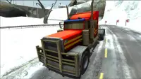 nieve camión carreras coches Screen Shot 10
