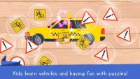 Vehicles Puzzle for Kids: Preschool Screen Shot 4