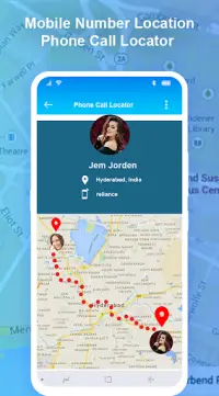 Mobile Number Locator - Caller ID Locator Screen Shot 1