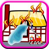 Fire Truck Games For Kids - 3D