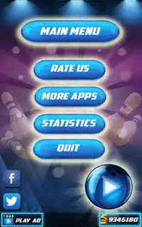 Spin Bowling Alley King 3D: Stars Strike Challenge Screen Shot 10