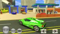 Layanan Gas Car Station: Highway Car Racer Screen Shot 2