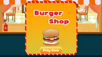 Burger Shop - Free Cooking Game Screen Shot 0