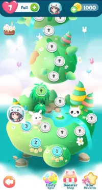 World of Cuteness - Match3 Puzzle Screen Shot 3