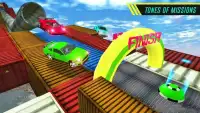 Het onmogelijke Sporen Auto stunts Race Screen Shot 7