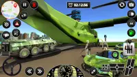 Army Tank Transport Truck Game Screen Shot 2