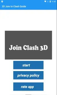 3D join to Clash Guide Screen Shot 1