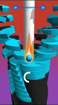 Stack Fire Ball - Helix Blast Screen Shot 5