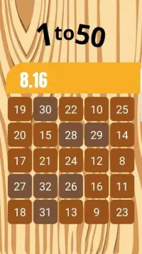 Number game - 1 to 50 Screen Shot 1
