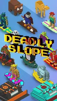 Deadly Slope - snowboard simulator Screen Shot 0