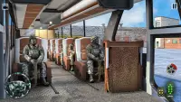 Army Coach Bus Driving Simulator New Free Games 3D Screen Shot 3