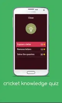Cricket Knowledge Quiz Screen Shot 2