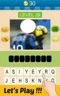 Guess the Football Player Quiz Screen Shot 1