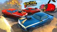 Racing & Shooting - Monster truck Car Smash Race Screen Shot 0