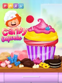 Cupcakes cozinhar e assar jogos para crianças Screen Shot 6