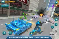 Robô furtivo transformando jogos de carros Screen Shot 4
