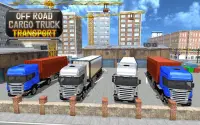 offroad vrachtwagen vervoer Screen Shot 1