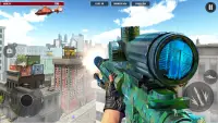 libre gun games: sniper digmaan shooting games Screen Shot 0