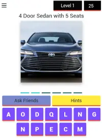 Toyota Cars Quiz Screen Shot 7