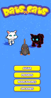 Rats vs Cats survive from cats attack Screen Shot 0