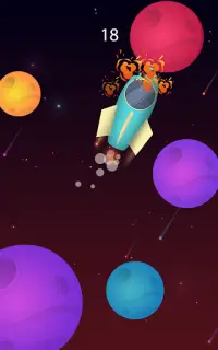 Planet Surfer - Rocket Game Space Craze Mission Screen Shot 4