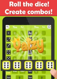 Yatzy Offline dice games without wifi 🎲🎲🎲 Screen Shot 7