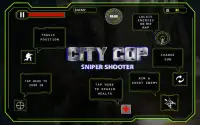 City Cop Sniper Shooting 3D Screen Shot 8