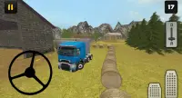 Rolnicze Ciężarówka 3D: Krowa Transport Screen Shot 3