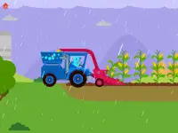 恐竜農園 - 子供のためのトラクターシミュレーターゲーム Screen Shot 17