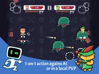 ANYCRATE - 1v1 fighting boss battle with pixel art Screen Shot 7