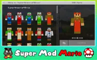 Super Mod Mario - Adventure for Minecraft PE 2021 Screen Shot 1