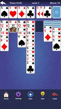 Classic Solitaire Screen Shot 1