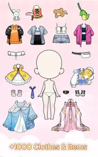 Doll Dress Up Game - Avatar Maker & Anna Doll Screen Shot 3