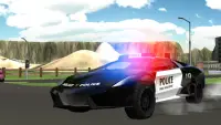 Police Super Car Driving Screen Shot 0